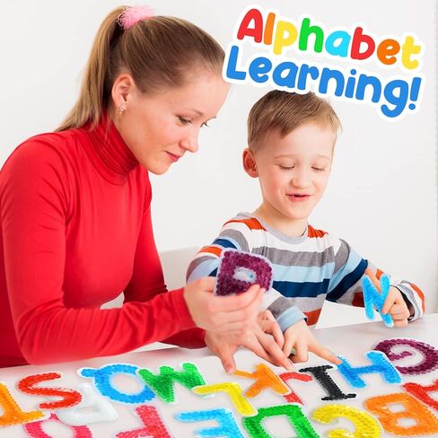LESONG Autism Sensory Fidget Toys: Alphabet Letters ABC Learning Educational Montessori Toys,Quiet Fidgets Sensory Toys for Classroom Calm Down Corner Autistic Relief in Saudi Arabia