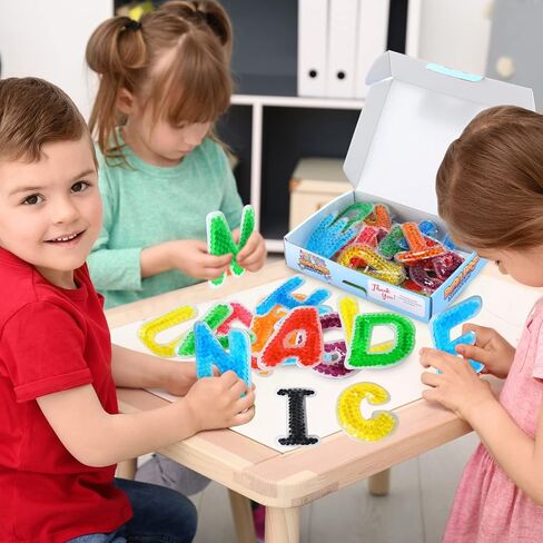 LESONG Autism Sensory Fidget Toys: Alphabet Letters ABC Learning Educational Montessori Toys,Quiet Fidgets Sensory Toys for Classroom Calm Down Corner Autistic Relief in Saudi Arabia