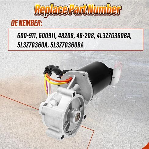 Transfer Case Shift Motor Actuator 600-911 Compatible with Ford and Lincoln Vehicles - For F-150 2004-2008 4.2L 4.6L 5.4L, Mark LT 2006-2008 5.4L, 4WD, Replace OE 4L3Z7G360BA, 600911, 48208 in Kuwait