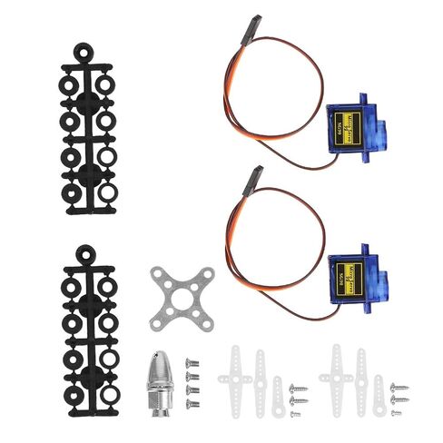 1100KV Brushless Motor, 40A ESC with Safety , SG90 9G Micro Servo for RC Plane (A2217 KV1100KV Brushless Motor 40A ESC SG90 9G) in Kuwait