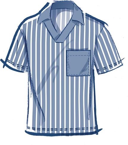 McCall's M8589A Men's Polo Top Sewing Pattern Packet, Design Code M8589, Sizes S-M-L-XL-XXL-XXXL in Saudi Arabia