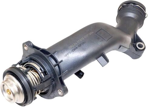 Wahler 410465.103D Engine Coolant Thermostat Housing Assembly compatible with Mercedes-Benz Select Models in Saudi Arabia