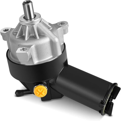 HYR Power Steering Pump with Reservoir Compatible with 1990-1996 Ford F-150 F-350 Bronco; 1990-1997 F-250; 1990 F-200, Replace # 20-7272, 207272, 207272F, E7TZ3A674BBRM, F0TZ3A674A in Kuwait