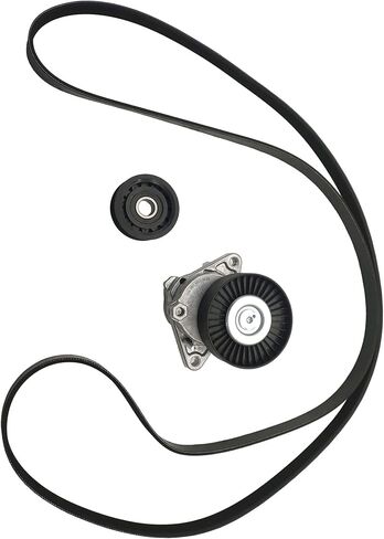 Serpentine Drive Belt Tensioner Component Kit 6K2380 for Mercedes-Benz C240 2003-2005 for Clk55 Amg 2003-2006 for Cls500 2006 for E320 2004-2005 for E500 2003-2006 for S500 2001-2006 K49262G ADK0011P in Kuwait