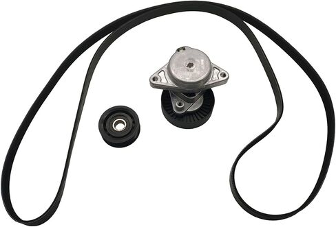 Serpentine Drive Belt Tensioner Component Kit 6K2380 for Mercedes-Benz C240 2003-2005 for Clk55 Amg 2003-2006 for Cls500 2006 for E320 2004-2005 for E500 2003-2006 for S500 2001-2006 K49262G ADK0011P in Kuwait