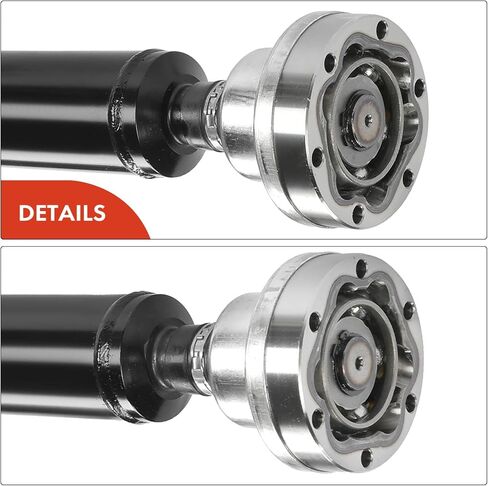A-Premium Rear Drive Shaft Driveshaft Assembly Compatible with Audi A4 Quattro 1998-2002, S4 2000-2002, [Automatic Transmission], Replace# 8D0521101H, 8D0521101A, Complete Prop Shaft in Kuwait