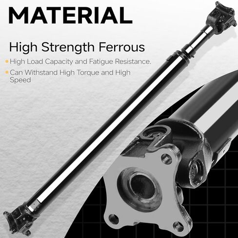 Rear Drive Shaft 47.5" [Automatic Trans] Fit for Jeep Grand Cherokee 2005-2010| Commander 2006-2010 - V6 3.7L, 4WD/AWD, OE 52853006AB, 52853006AD in Kuwait