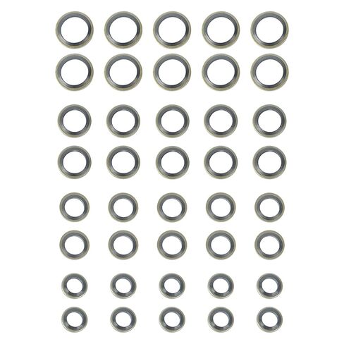 3918188 4934278 3963983 3963988 Fuel Sealing Washers Compatible with Dodge Cummins 12V 24V 5.9L 6.7L Fuel System Seal Fit for Banjo Bolt 8mm 10mm 12mm 14mm (40pcs,Each of 10) in Saudi Arabia