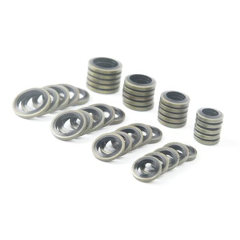 3918188 4934278 3963983 3963988 Fuel Sealing Washers Compatible with Dodge Cummins 12V 24V 5.9L 6.7L Fuel System Seal Fit for Banjo Bolt 8mm 10mm 12mm 14mm (40pcs,Each of 10) in Saudi Arabia