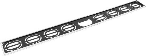 Black Universal Rear Bumper Long Race Air Diversion Diffuser Compatible with Chevrolet Honda Acura Etc. Any Vehicle Aluminum 44 * 4",7 Hole Lightweight Aero Reduce in Kuwait