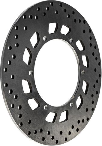 NICHE Rear Left Brake Rotor Pad Semi Metallic Kit For Yamaha V Star 1100 1FK-W0046-01-00 3XF-W0045-50-00 5EL-2582W-00-00 in Kuwait