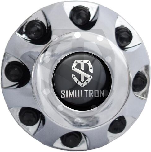 17ABS-G11-CHC Chrome Plated ABS Hubcap(s) for 2011-Newer GMC/Chevrolet 3500HD Dually (2 Front + 2 Rear) in Saudi Arabia