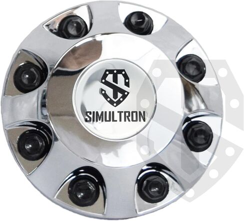 17ABS-G11-CHC Chrome Plated ABS Hubcap(s) for 2011-Newer GMC/Chevrolet 3500HD Dually (2 Front + 2 Rear) in Saudi Arabia