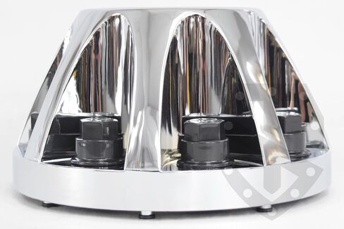 17ABS-G11-CHC Chrome Plated ABS Hubcap(s) for 2011-Newer GMC/Chevrolet 3500HD Dually (2 Front + 2 Rear) in Saudi Arabia