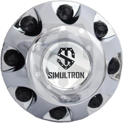 17ABS-G11-CHC Chrome Plated ABS Hubcap(s) for 2011-Newer GMC/Chevrolet 3500HD Dually (2 Front + 2 Rear) in Saudi Arabia