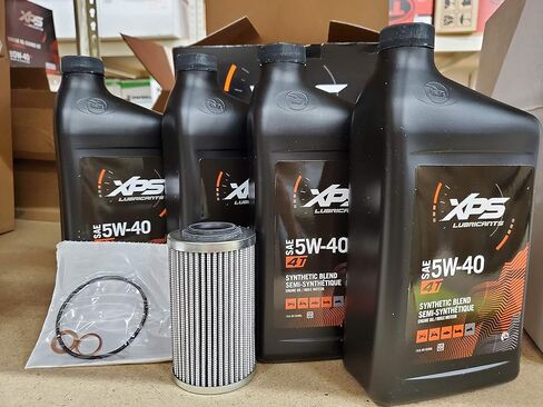 Spyder New OEM Spyder Oil Change Kit 5W40, 779247 in Kuwait