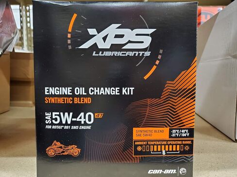 Spyder New OEM Spyder Oil Change Kit 5W40, 779247 in Kuwait