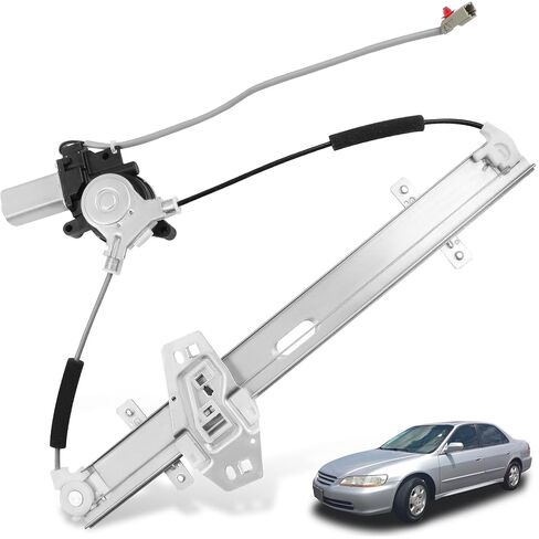 741-767 Front Passenger Right Side Power Window Regulator with Motor Assembly Fit for Honda Accord 1998-2002 in Kuwait