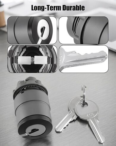 Lift Ignition Switch with 2 Keys Fit for Skyjack Scissor Lift SJ12 SJ16 SJII 3215 SJII 3219 SJIII 3215 SJIII 3219 SJIII 3220 SJIII 3226 SJIII 4620 SJIII 4626 SJIII 4632 SJIII 4740 Replace 149536 in Kuwait