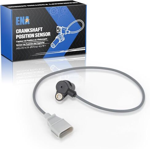 ENA Engine Crankshaft Position Sensor Compatible with VW Volkswagen Audi Beetle Golf Jetta Passat A3 A4 Quattro A6 Quattro Allroad Quattro S4 TT Quattro 1998 1999 2000 2001 2002 2003 Replaces PC502 in Kuwait