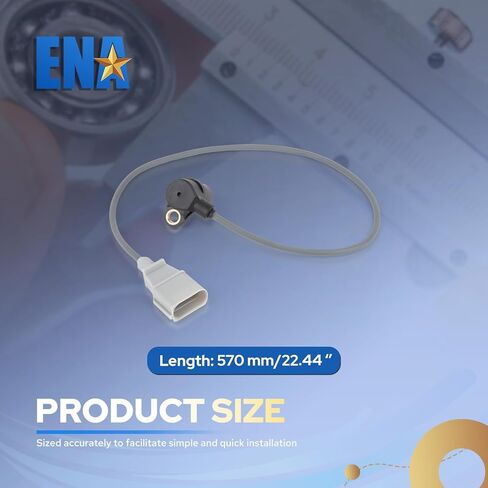 ENA Engine Crankshaft Position Sensor Compatible with VW Volkswagen Audi Beetle Golf Jetta Passat A3 A4 Quattro A6 Quattro Allroad Quattro S4 TT Quattro 1998 1999 2000 2001 2002 2003 Replaces PC502 in Kuwait