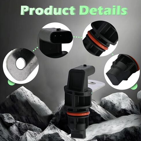 Engine Crank Crankshaft Position Sensor L4 V6 V8 1.5L Compatible with Chevrolet for Gmc Corvette Escalade Sierra Silverado Suburban 1500 Tahoe Yukon Equinox Express Savana 2500 3500 Sierra Camaro Cts in Kuwait