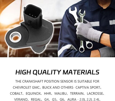 مستشعر موضع العمود المرفقي للمحرك مناسب لـ GMC Terrain 2006-2017 Buick Regal Equinox Terrain 2010-2014 Chevy Equinox، SU9540 PC553 EH0405 12588992 12674703 لاستبدال ملحقات السيارات in Kuwait