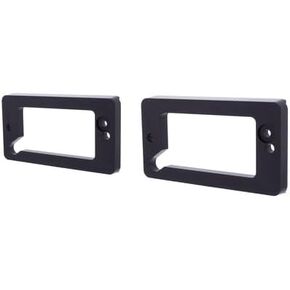 United Pacific 110838 Turn Signal Light Bezel, Black Anodized Billet Aluminum, for 1969-1977 Ford Bronco in Kuwait