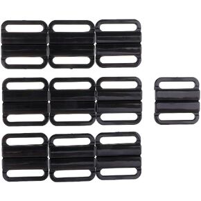 10 Sets Plastic Bra Strap Clasp Bralette Buckle Sewing Clip Hooks (Clear) in Saudi Arabia