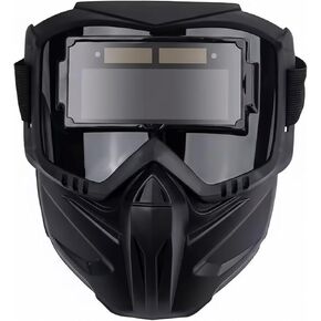 Auto-Darkening Welding Helmet, True Color Large Viewing Screen Welding Mask with Adjustable Headband, 0.1ms Fast Darkening, UV/IR Protection, Breathable Vent System for TIG MIG ARC Welding Grinding in Saudi Arabia