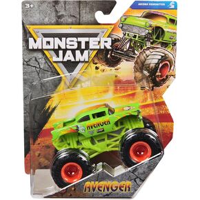 Monster Jam 2026 Official 1:64 Diecast Truck Series 45 Arena Favorites Avenger in Kuwait