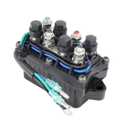 Outboard Engine Relay, Direct Replacement for 30 Motors 6H1 81950 00 00 6H1 81950 01, with Stable Performance and High Reliability, Fits 1992 2006 and Later in Saudi Arabia