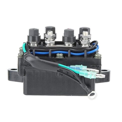 Outboard Engine Relay, Direct Replacement for 30 Motors 6H1 81950 00 00 6H1 81950 01, with Stable Performance and High Reliability, Fits 1992 2006 and Later in Saudi Arabia