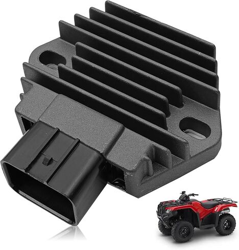 Pleoos Voltage Regulator Rectifier Compatible With 2000-2006 Honda Rancher 350/1995-2003 Foreman 400/1998-2004 Foreman 450 Replace OE 31600-HN5-671 31600-HN5-M40 31600-HM7-003 in Kuwait