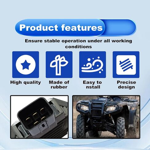 Pleoos Voltage Regulator Rectifier Compatible With 2000-2006 Honda Rancher 350/1995-2003 Foreman 400/1998-2004 Foreman 450 Replace OE 31600-HN5-671 31600-HN5-M40 31600-HM7-003 in Kuwait