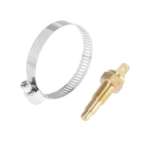 X AUTOHAUX 1 Set Car Engine Coolant Temperature Sensor Switch Radiator Hose Fitting Adapter 38mm 200'F On-185'F Off in Kuwait