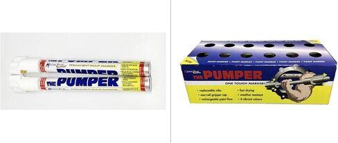 heavy duty industrial Marker 12 per box (White) in Kuwait