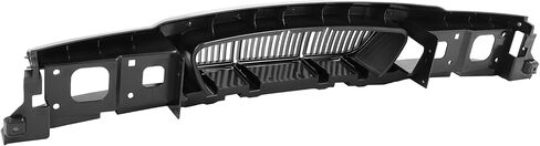 HECASA Header Panel & Grille Compatible with 1998-2002 Mercury Grand Marquis GS/LS FO1220214 FO1200353 Grill Headlight Headlamp Mounting Panel Nose Silvery+Black 2Pcs in Kuwait
