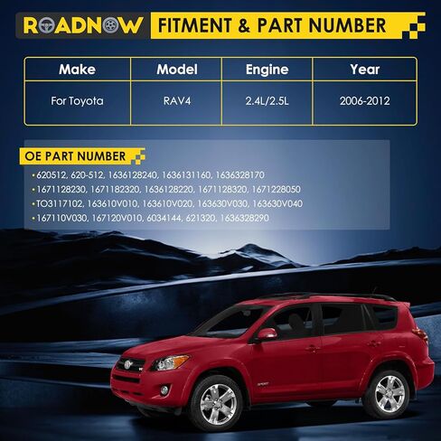 620-512 مروحة تبريد الرادياتير مناسبة لسيارة Toyota RAV4 2.4L 2.5L 2006-2012، لسيارة Lexus IS350 2006-2013 مجموعة مروحة الرادياتير البديلة 1636128240 1636131160 1636328170 1636328290 1671128230 in Kuwait