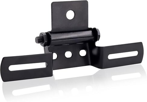 1PC License Plate Bracket Black,Universal Adjustable Motorcycle Rear License Plate Bracket Holder Folding Tail Aluminum Alloy for Motorcycle ATV in Saudi Arabia