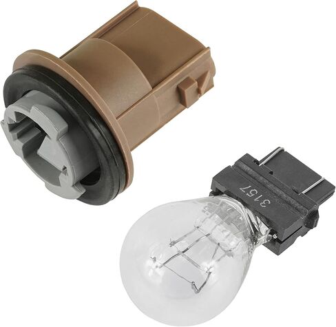 Caltric Taillight Socket with Bulb Compatible with Polaris Sportsman 400 2004 and 2011 2012 2013 2014 in Kuwait