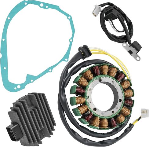 Caltric Stator Regulator Rectifier Compatible with Yamaha Royal Star 1300 Xvz1300 Venture 1999-2013 in Kuwait