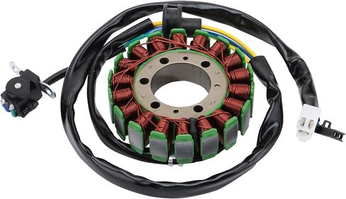 WOOSTAR 18 Coil 7 Wire Magneto Stator Replacement for Suzuki 1997-2004 VZ800 Marauder 800 OEM 32101-48e00 in Kuwait
