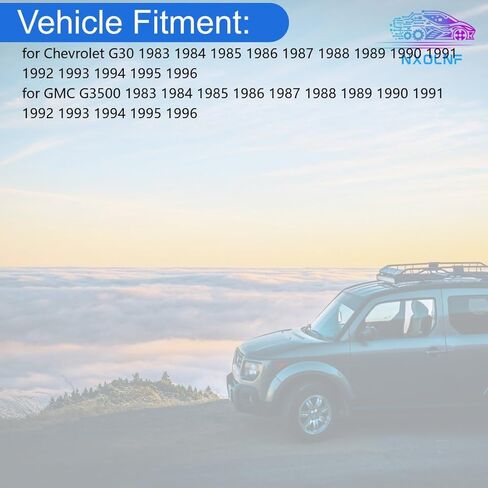 كابل الطوارئ الخلفي الأيسر الخلفي الأيمن لفرامل الانتظار 2 قطعة لـ GMC G3500 7.4L 1988 1989 1990 1991 1992 1993 1994 1995 1996، لسيارة شيفروليه G30 6.5L 1994 1995 1996 in Kuwait