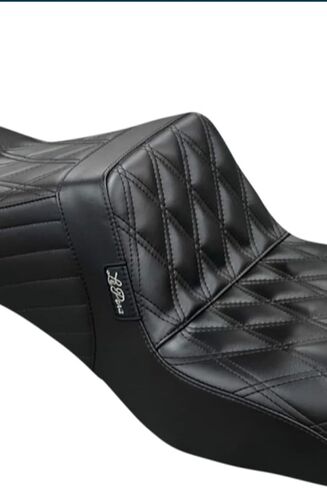 LE PERA 0801-1438 LK-587DLDD Tailwhip Daddy Long Legs Seat - Double Diamond - Black in Saudi Arabia