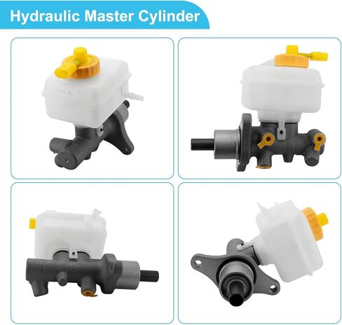 TAUTOY M630834 Brake Master Cylinder Compatible with Clasico 2013-2015,Beetle 2003-2010,Jetta 2002-2006/2012-2013,Bora 2005,Golf 2003-2006,For Seat Toledo 2002-2005,Replaces 1J1614019C,1J1614019F in Kuwait
