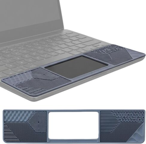 Student ChromebookⓇ Gidget: Silicone Sensory Mat/Palm Rest Compatible with Most Student ChromebookⓇ Models – Textured Fidget Pad for Discreet Focus and Comfort – by Gyre & Gimble in Saudi Arabia