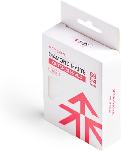 أكمام Morishita Diamond Matte للبطاقات ذات الحجم القياسي، وأكمام خارجية ممتازة للحماية من الطبقة الثالثة لـ PTCG، وOPCG، وMTG، 80 حزمة in Kuwait