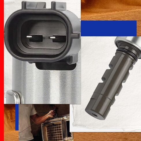 JC Whitney JFBAJCWTCV00225 مجموعة من 2 ملفات لولبية توقيت الصمامات المتغيرة لمحرك السحب والعادم (VVT) - متوافقة مع Jeep Compass 07-17، Patriot 07-17، Chrysler 200 11-16 - 1.8L 2.0L 2.4L in Kuwait