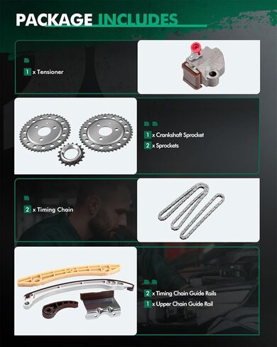 مجموعة سلسلة توقيت المحرك SCITOO تحل محل سوزوكي فيرونا 2004 2005 2006 2.5L TK528 in Kuwait